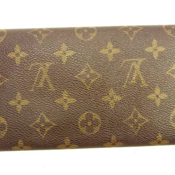 Louis Vuitton Purse Long Wallet Monogram Brown Woman Authentic Used - Picture 4 of 6